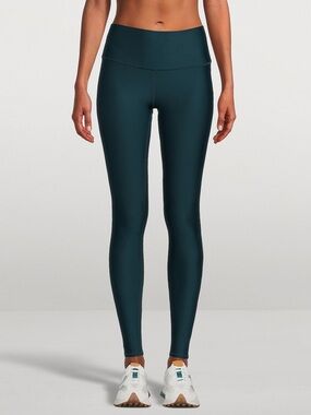 ALO Yoga High-Waist Mystic Green Full Length Airlift Leggings Small